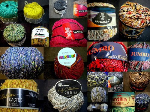 Filato effetto noppen lurex - effetto,
